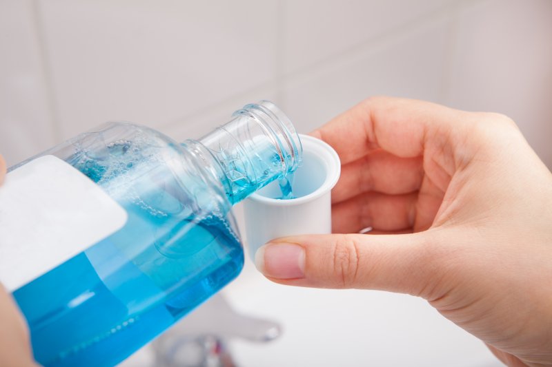 Dentist in Worthington Mouthwash Before or After Brushing Dr. LJ Adam